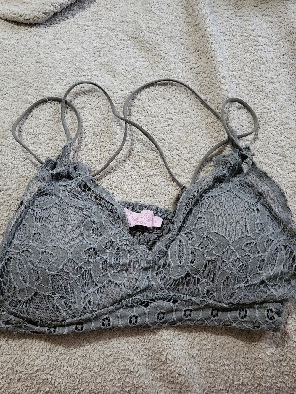 Pink Lily Bralette